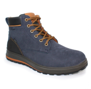 blue hiking boot